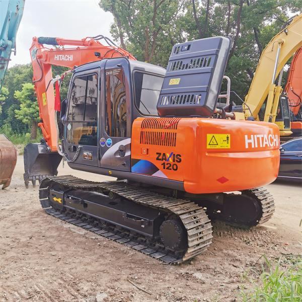 Original Japan Hitachi ZX120 12 Ton Crawler Excavator with Good Condition in Shanghai