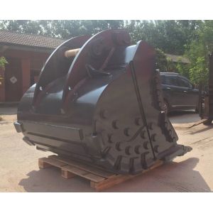 Reinforced Steel Mini Excavator Digging Bucket Quarry Tasks