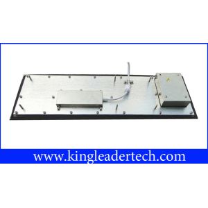 64 Keys Industrial Keyboard With Touchpad Laser Engraved Graphics PS/2 Or USB