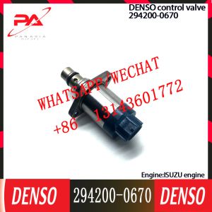 DENSO Control Valve 294200-0670 Regulator SCV valve 294200-0670 Applicable to