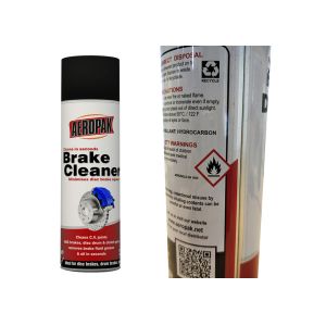 China Non - Chlorinated Car Brake Cleaner Spray Strong Penetration For Metal Powder Removal on sale
