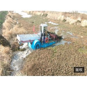 Self Propulsion 10M2 Body Pond Weed Harvester River Weed And Floating Cleaning