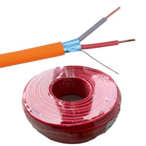 Wholesale 2 Cores Exactcables LPCB Standard 2x1.5mm2 BC Bare Copper Electric Cable Fire Alarm Cable from china suppliers