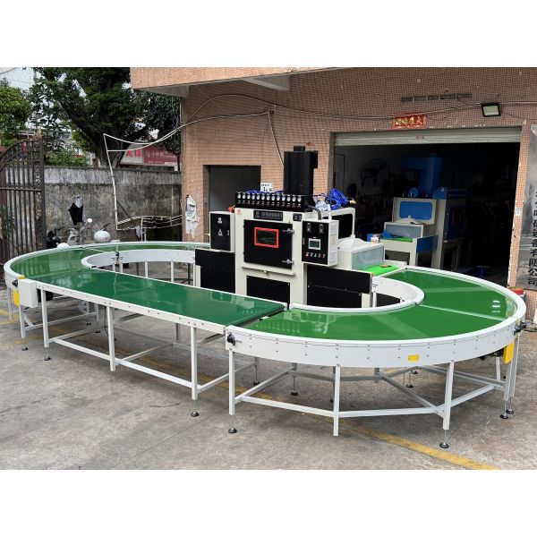 Closed-loop System Conveyor Type Automatic Sand Blasting Machine