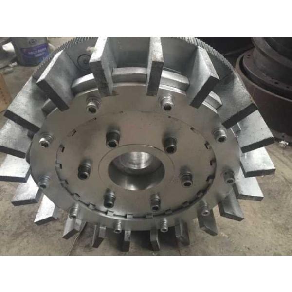 Strong Plastic Auxiliary Machine , Disk Rotor Type Plastic Grinding Machine