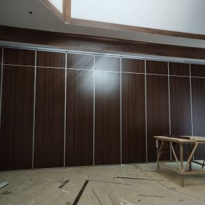 Lightweight Acoustic Folding Movable Partition Walls , Sliding Hotel Partition