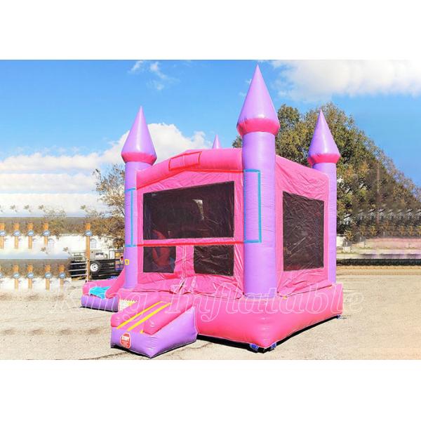 Pink Inflatable Bounce House Outdoor Game Girls Party Bouncer Bouncy Castle