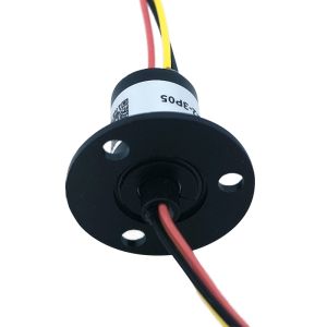 3 Way 5A Cap Type Conductive Rotary Slip Ring IP51 Protection