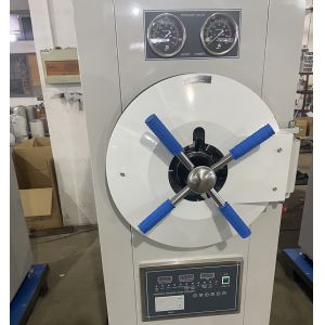 Horizontal Cylindrical Autoclave 0.22Mpa High Pressure Steam Sterilizer 9KW