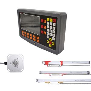 DRO System SINO SDS2-3VA 3-Axis Digital Readout With Linear Encoder Scales For