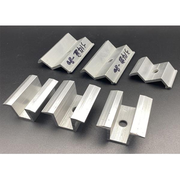 Quality Aluminum MPPT Solar Mounting System SUS304 Mid Clamp And End Clamp for sale