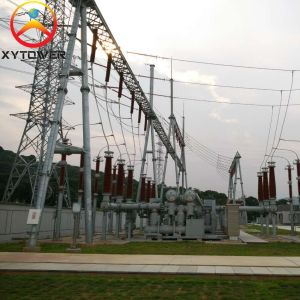 Galvanized Structural Steelworks Substations for Electricity Transmission Line