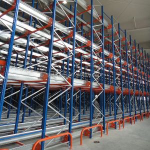 High Density Warehouse Racking System , Steel Industrial Pallet Racking System