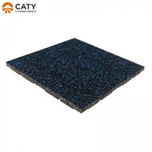 Wholesale Square Rubber Fitness Floor 1000x1000mm Anti Slip For Weight Room from china suppliers