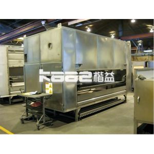 Conveyor dryers & Roasters & Coolers for food processing and drying with food