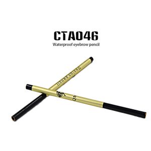 Long Lasting Black Eyebrow Pencil Waterproof Moderate Hardness