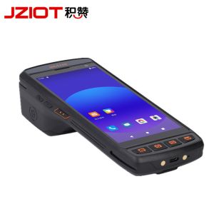5.5 Inch Android Mobile Handheld PDA with Thermal Printer Rugged RFID and NFC