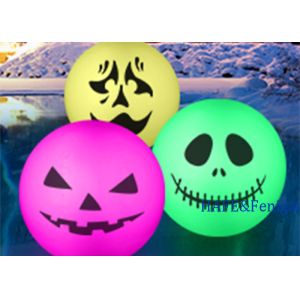 40cm Inflatable Waterproof PVC Floating LED Lighting Pool Beach Balls For Sale