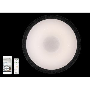 38W φ600mm Remote Control Ceiling Light Fixture High CRI CCT And Luminaire