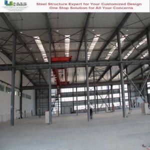 Prefabricated Steel Structure Warehouse with Sandwich Panel Roof