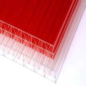 High Quality Multiwall Polycarbonate Hollow Sheet Uv X-structure Polycarbonate