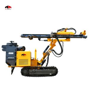 70Kw Yuchai Engine Crawler Mounted DTH Rock Blasting Drilling Machine