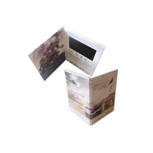 8GB Memory Video Invitation Card Interactive 95x54mm Display Area
