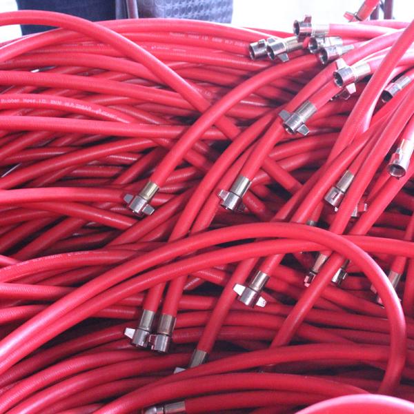 Polyester Fiber Reinforcement 300PSI Tire Inflator Air Hose