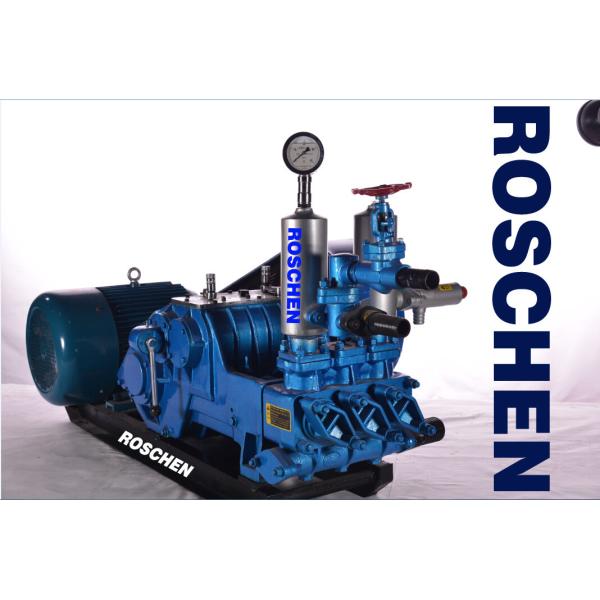 Quality 45 Kw Big Flow Mud Pump Triplex Single Acting Piston Pump for Cleaning Water Well for sale