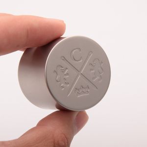 Lightweight Aluminum Perfume bottle Lids Caps with Custom Plating