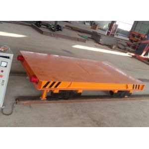 Customized Heavy Duty Electric Transfer Cart On Rail 10 Ton To 100 Ton Transfer