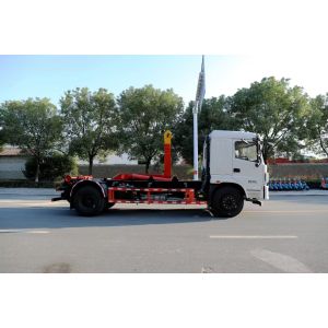 Diesel Fuel Type Togo Telescopic Arm Lifting Garbage Truck with Dongfeng Chassis