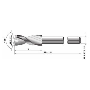 Prevent Bird Nesting PCB Solid Tungsten Carbide Drill Bits
