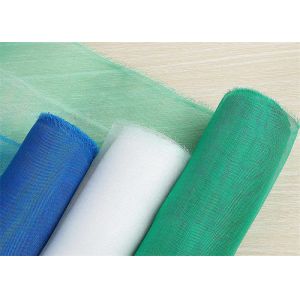 Plastic Window Screen Roll , Plain Weave Anti Fly Window Screen Roll