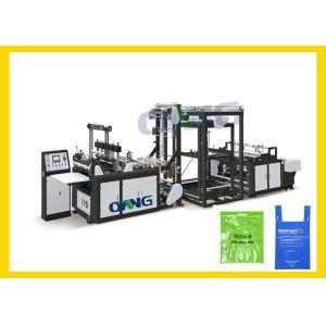 Ultrasonic Eco PP Non Woven Flat / Box / Shopping Bag Making Machine / Equipment