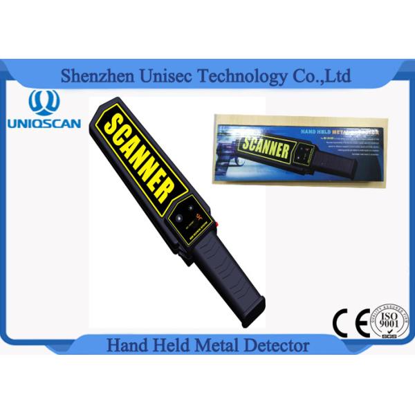 MD3003B1 OEM Hand Held Metal Detector Wands For Security , Yelllow Scanner
