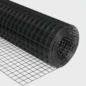 Wholesale Black Poly 304 Stainless Steel Welded Wire Mesh For Wall Cladding / Ceiling Panels from china suppliers
