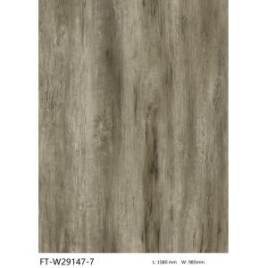 GKBM FT-W29147-7 Anti Slip Fireproof Vinyl SPC Flooring Jump Color Wood Grain