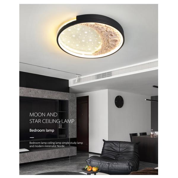 Creative Recessed Ceiling Light Nordic Corridor Living Room Bedroom Moon Ceiling Lights(WH-MA-257)