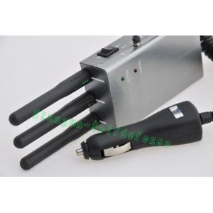808HE2 Portable GSM+GPS cellular signal jammers/blocker