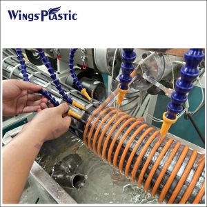 Plastic Extrusion Machine Line For Spiral PVC Suction Hose / Plastic PVC Spiral