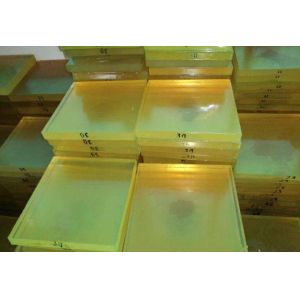 Industrial Polyurethane Rubber Sheet Hardness 60A - 95A High Tensile Strength