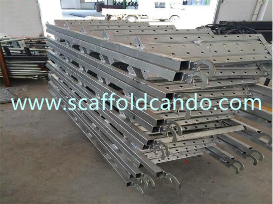 Factory directly sell 850*2370mm, 850*2691mm scaffolding galvanized steel 8 steps ladder 9 steps ladder stair case