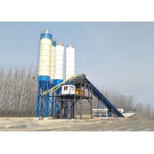 Fully Automatic Stationary Concrete Batching Plant 90m3/H For Precast Factory
