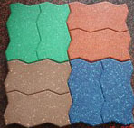 RUBBER TILES VULCANIZING PRESS