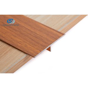 6063 Aluminum T Profiles Extrusion T5 Temper Polished Multiapplication