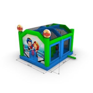 Inflatable Fighting Arena Adults Kids Trampoline Park Inflatable Gladiator Joust