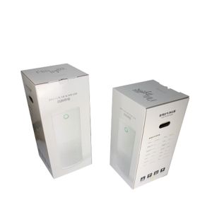 Appliances Self Erecting Boxes , AB Flute White Custom Cmyk Boxes