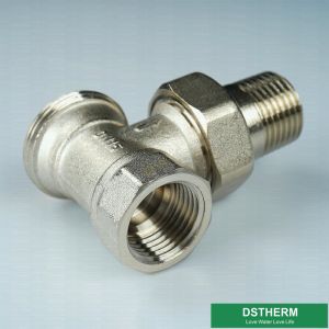 Wholesale Customized Heavier Type Union Male Female Union Grey Classic Heating Brass Thermostatic Radiator Valve from china suppliers