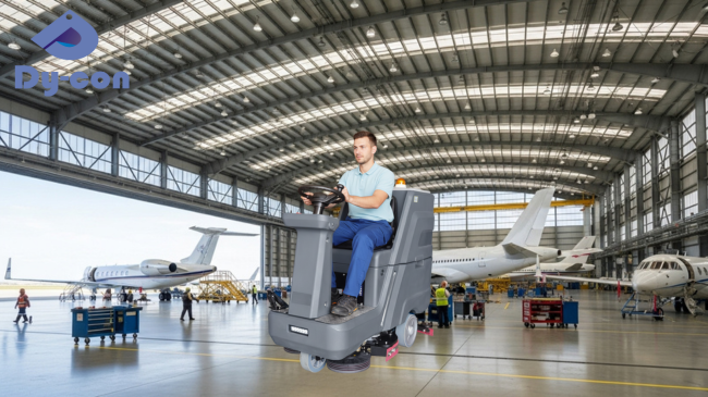 China Quiet Hangar Floor Scrubber  on sale